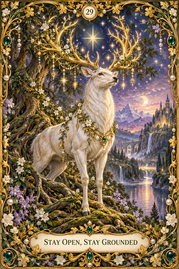 Stay Open, Stay Grounded — Luxury Fairy-Tale Edition