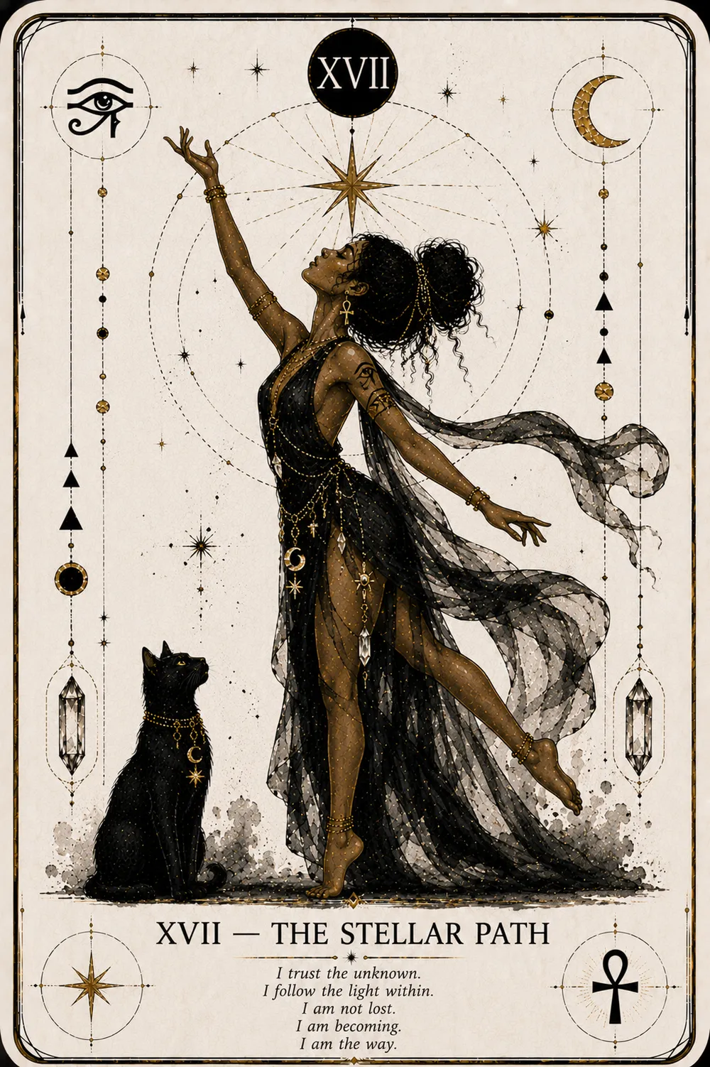 The Stellar Path from The Cat Priestess