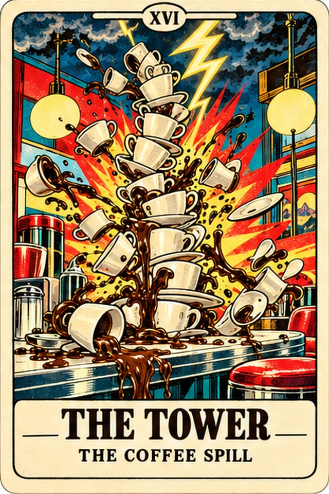 The Tower — The Coffee Spill