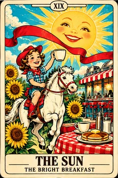 The Sun — Coffee Tarot