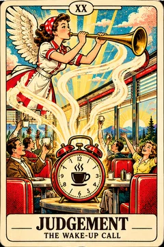 Judgement — Coffee Tarot