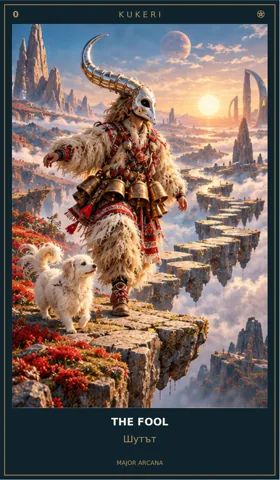 The Fool — Kukeri Cosmic Guardians