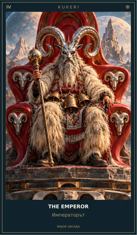 The Emperor — Kukeri Cosmic Guardians
