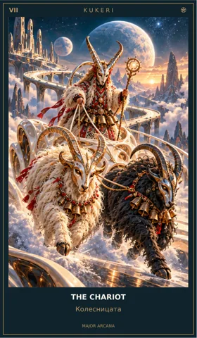 The Chariot — Kukeri Cosmic Guardians