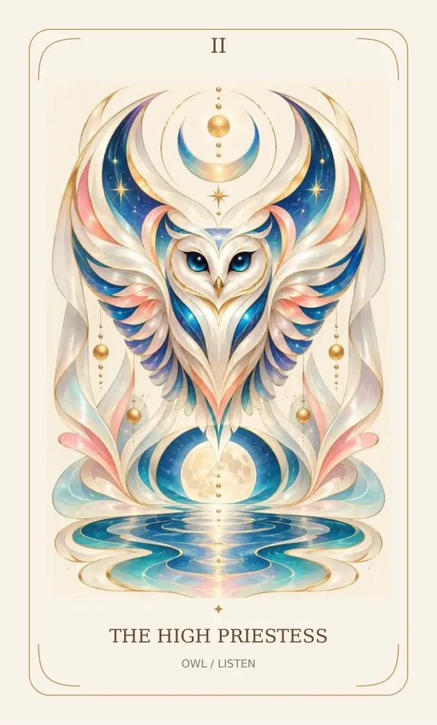 The High Priestess — Owl / Listen