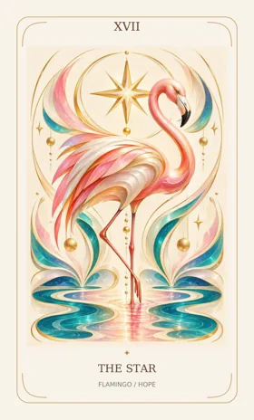 The Star — Power Animal Divine Tarot