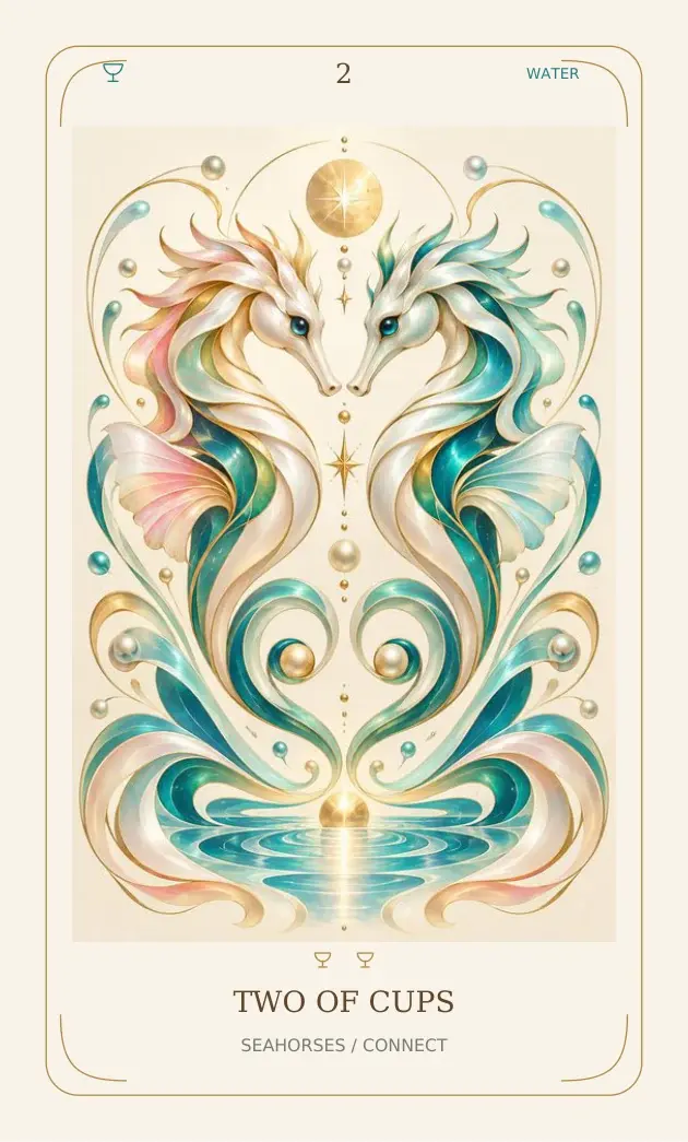Two of Cups — Seahorses / Connect