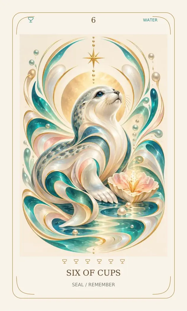 Six of Cups — Seal / Remember