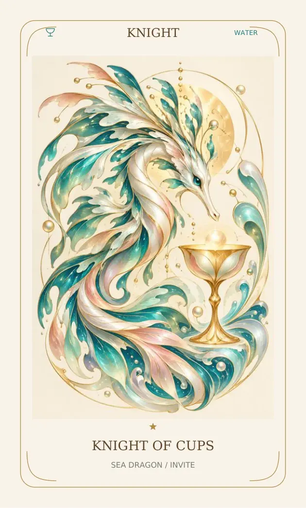 Knight of Cups — Sea Dragon / Invite