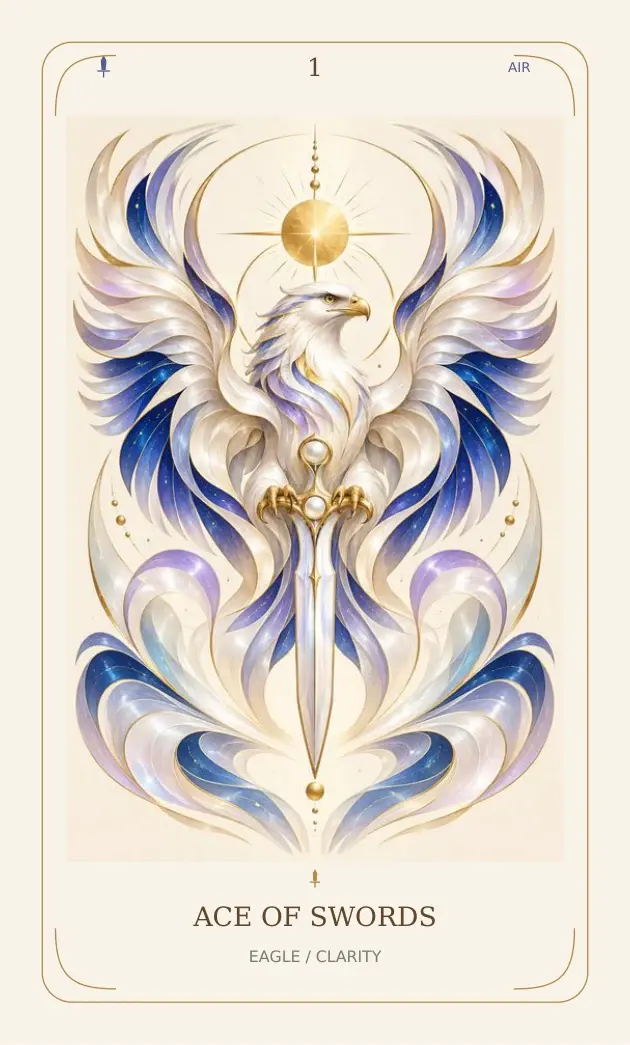 Ace of Swords — Eagle / Clarity
