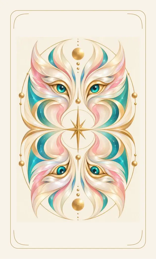 Power Animal Divine Tarot matching card back