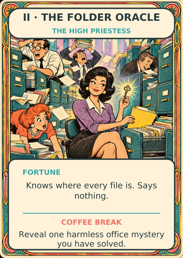 The Folder Oracle — Office Tarot